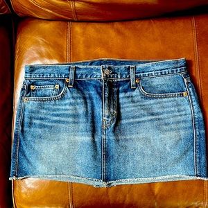 Levi Denim short mini skirt